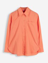 Hemdbluse - Hemdkragen - hellrot